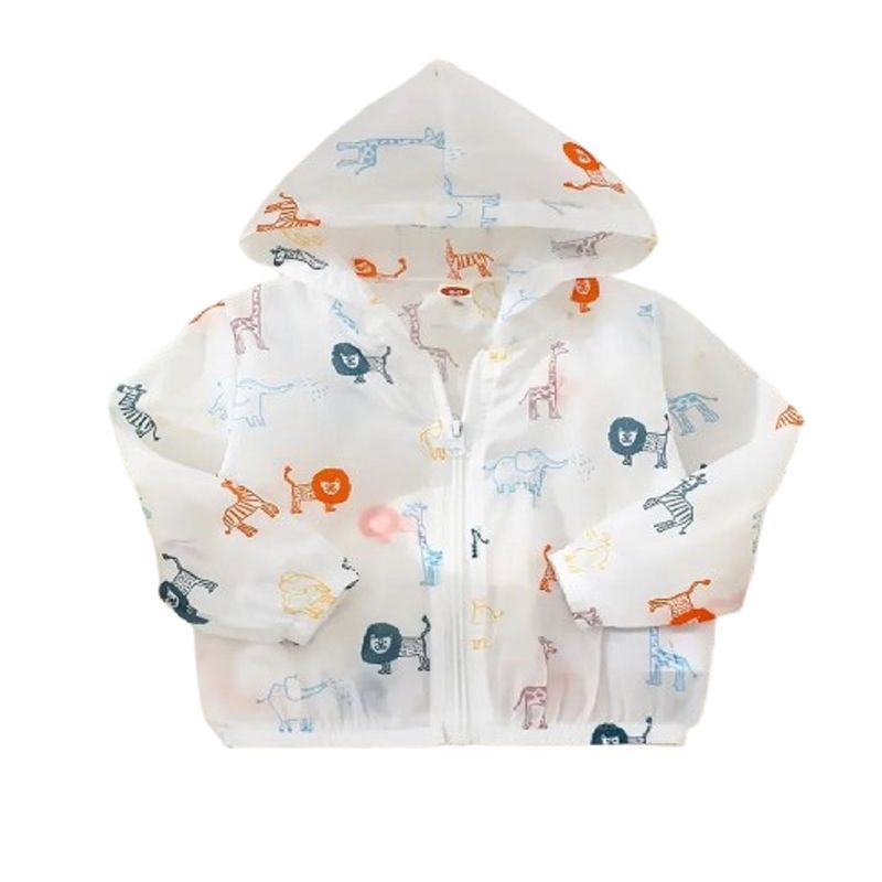 100 - Chaqueta Blanca Estilo Safari