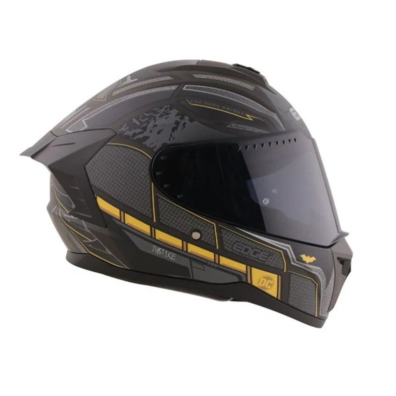 EDGE HELMETS - CASCO EDGE CERTIFICA ECE2206 DC COMICS BATMAN TLL XL BRILLO