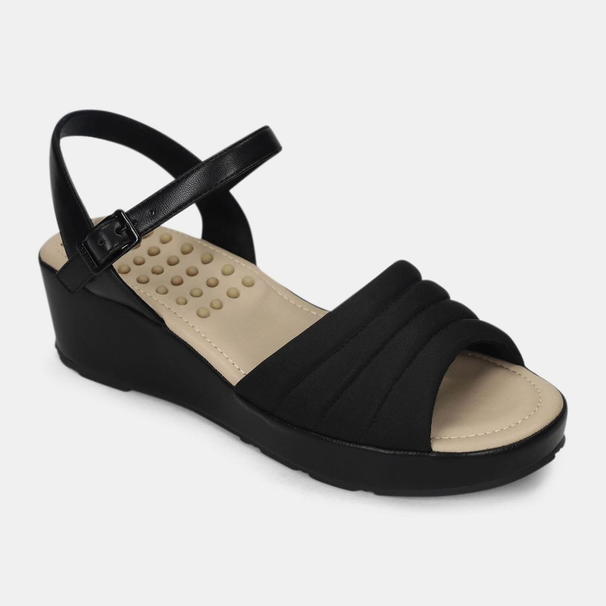 BATA - Sandalias Para Mujer Bata Comfit Negro Liz Catherine