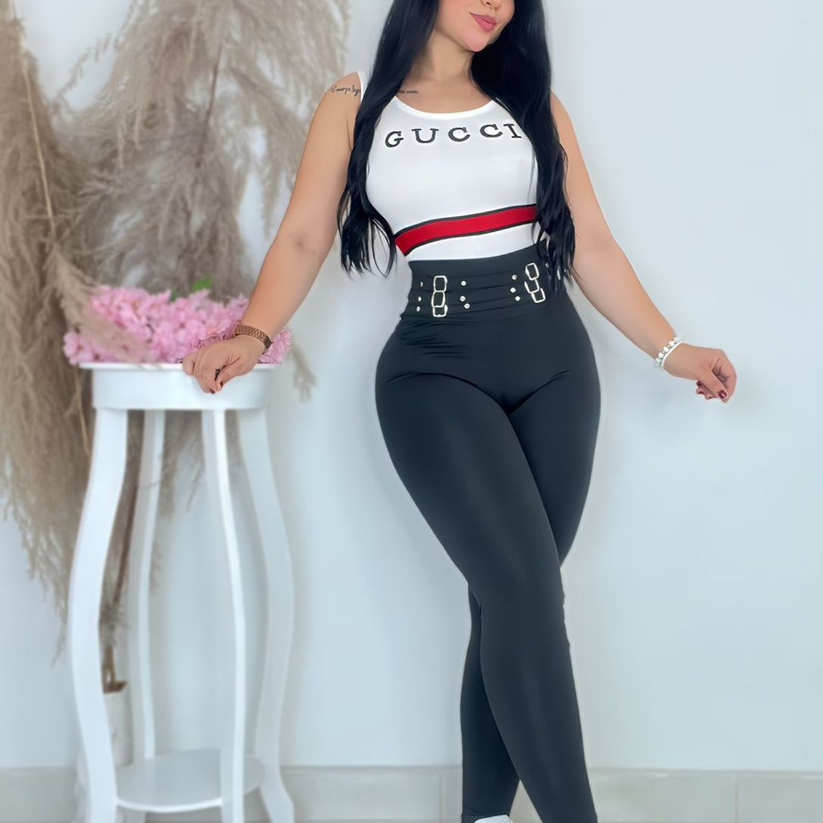 THE CLOTHING COMPANY - Pantalon Leggings Mujer Legins Diseño