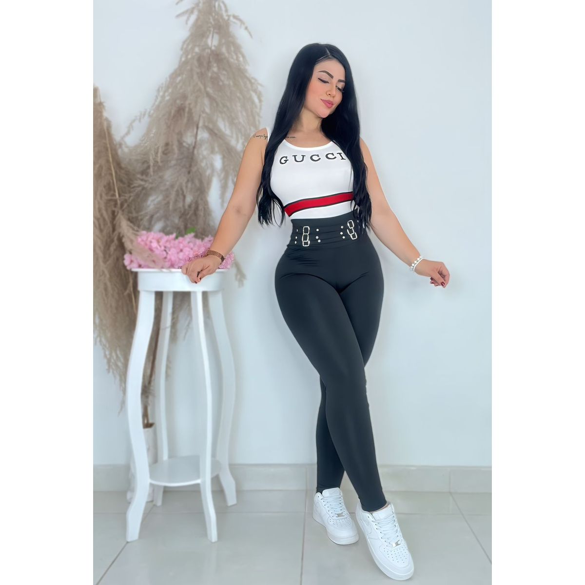 THE CLOTHING COMPANY - Pantalon Leggings Mujer Legins Diseño