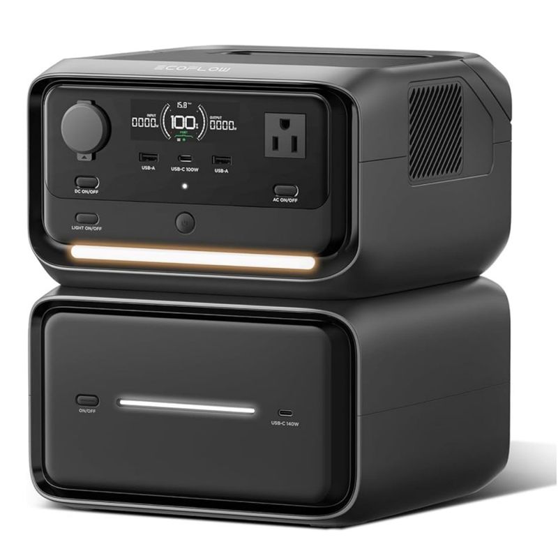 ECOFLOW - Estación de Energia Portatil Ecoflow RIVER 3 MAX PLUS 600w