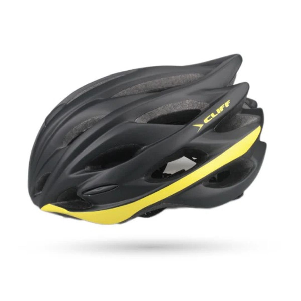 CLIFF - CASCO CLIFF RUTA RACE NEGRO AMARILLO