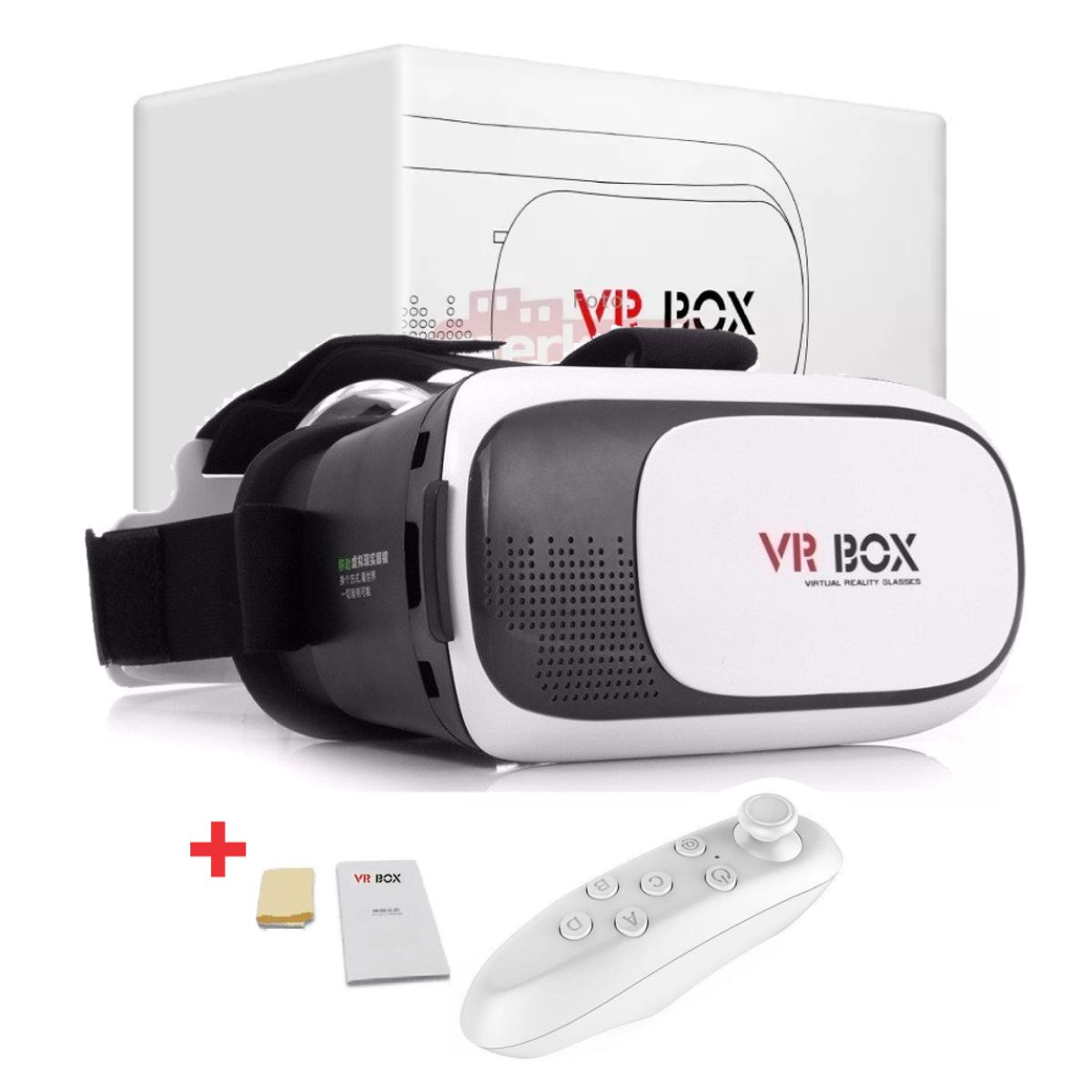 COLME TECHNOLOGY HOME - Gafas de realidad virtual VR BOX 3D  Control Bluetooth