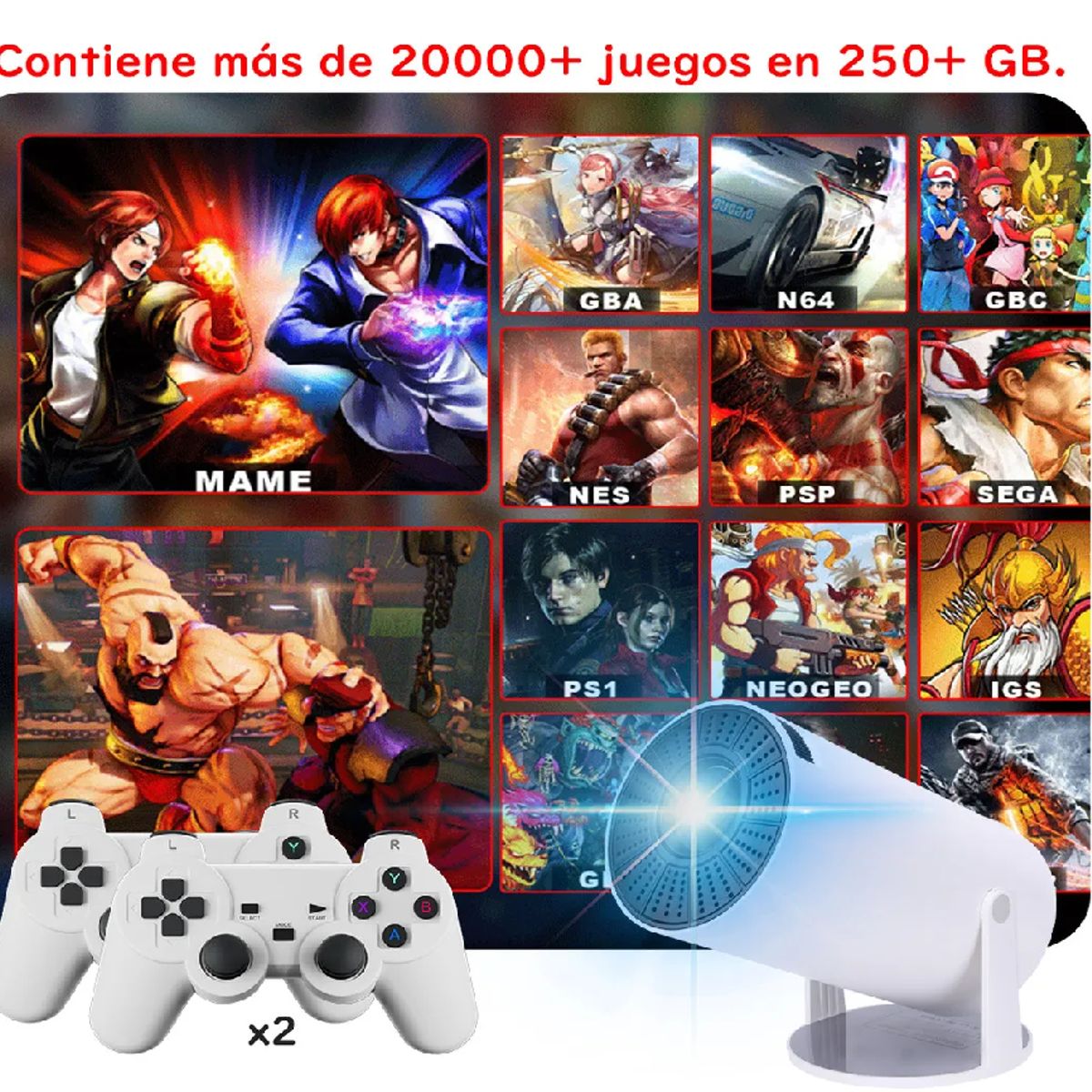 SKY - Casa de los Deseos Proyector Android Wifi HY300 Plus Portatil Mini