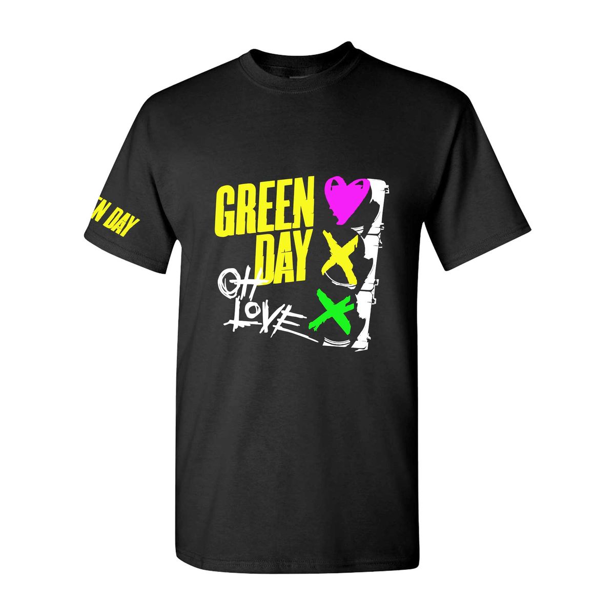 ARITEX - Camiseta Green Day Oh Love