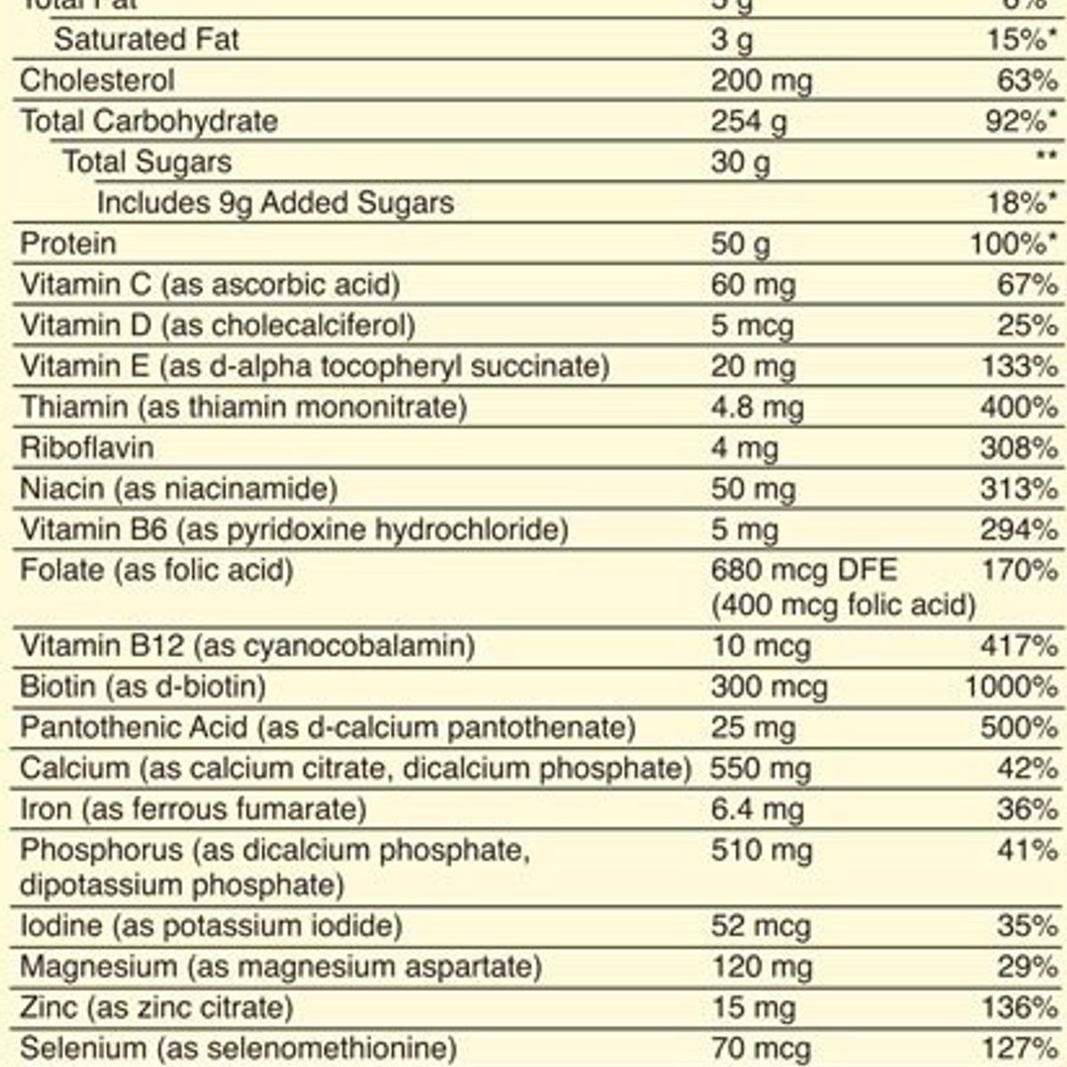 OPTIMUM NUTRITION - Proteina Serious Mass 6 lb - Vainilla Optimum Nutrition