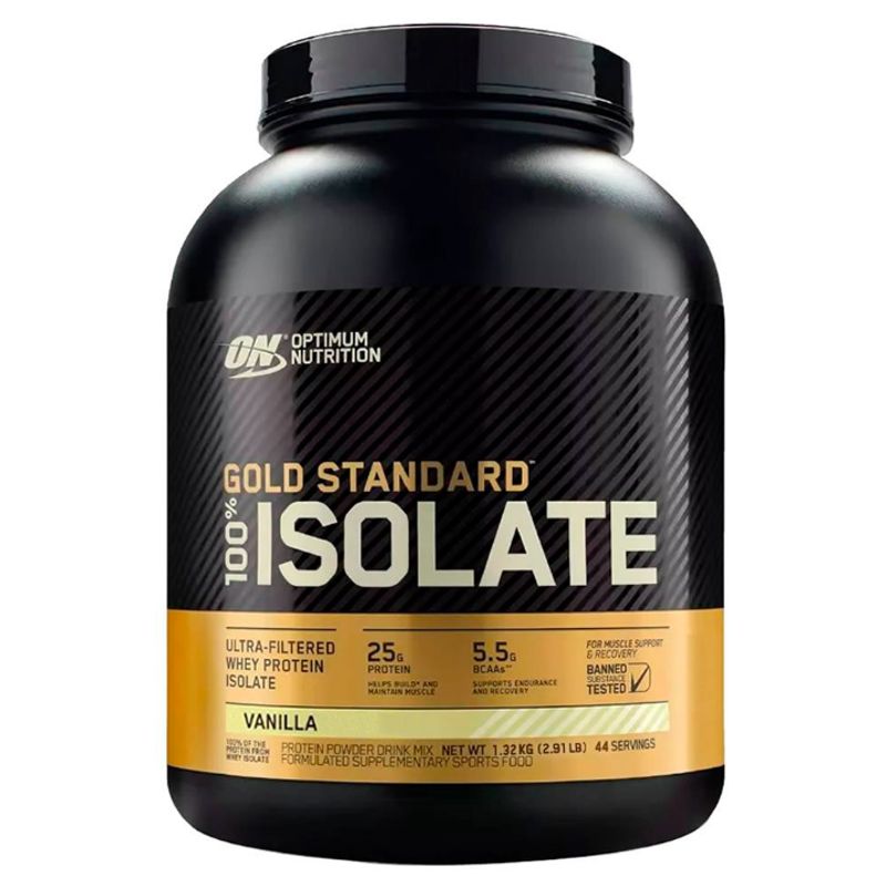 OPTIMUM NUTRITION - Proteina Gold Standard 100% Isolate 3lb ENVIO RAPIDO OPTIMUM NUTRITION