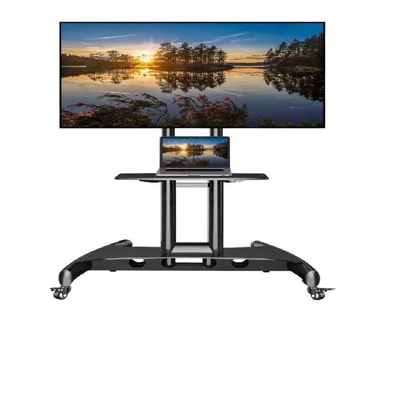 SKY - Base Soporte Tv A Piso Ruedas Para 32 -75 Movible
