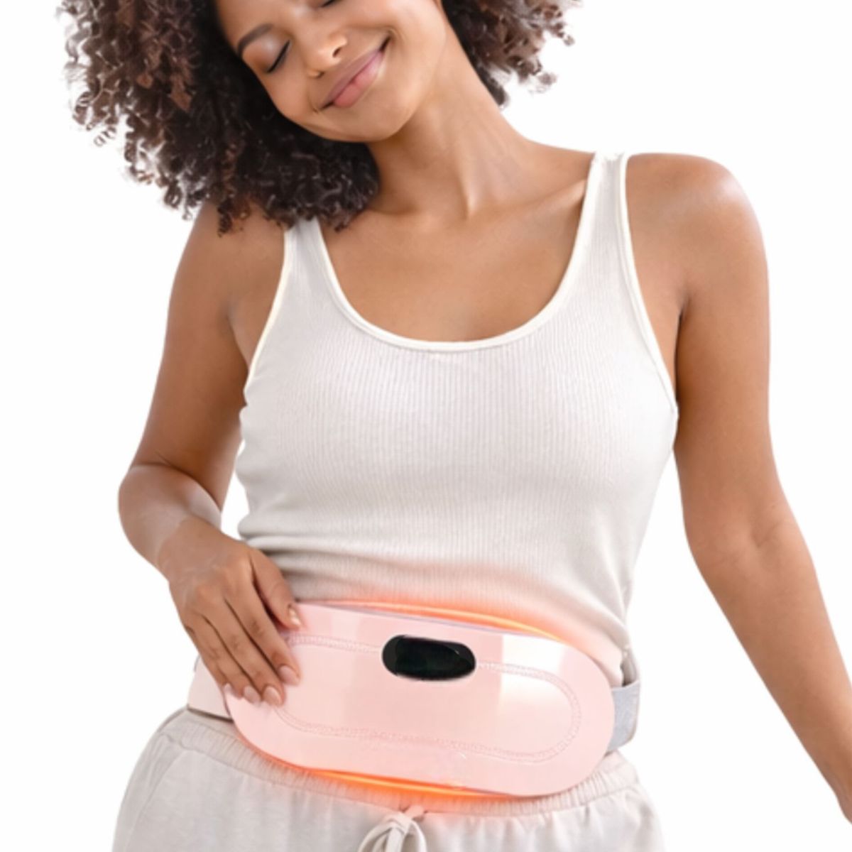 GENERICO - Cinturón Térmico Recargable para Cólicos Menstruales y Dolor Lumbar  Alivio con Calor Portátil