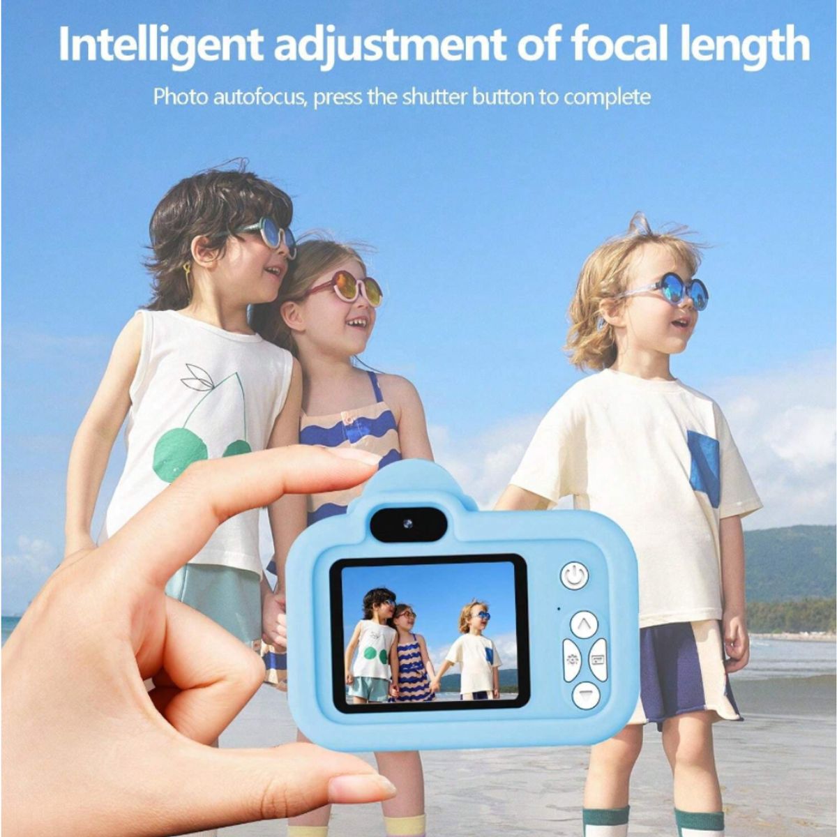 COLME TECHNOLOGY HOME - Cámara De Niños Digital Hd Video Foto 12px 1080p Astronauta