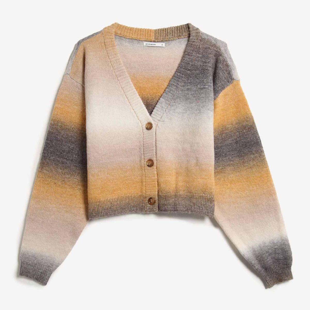 SEVEN SEVEN - Saco Para Mujer Cardigan Color Arena Marca Seven Seven #28330681
