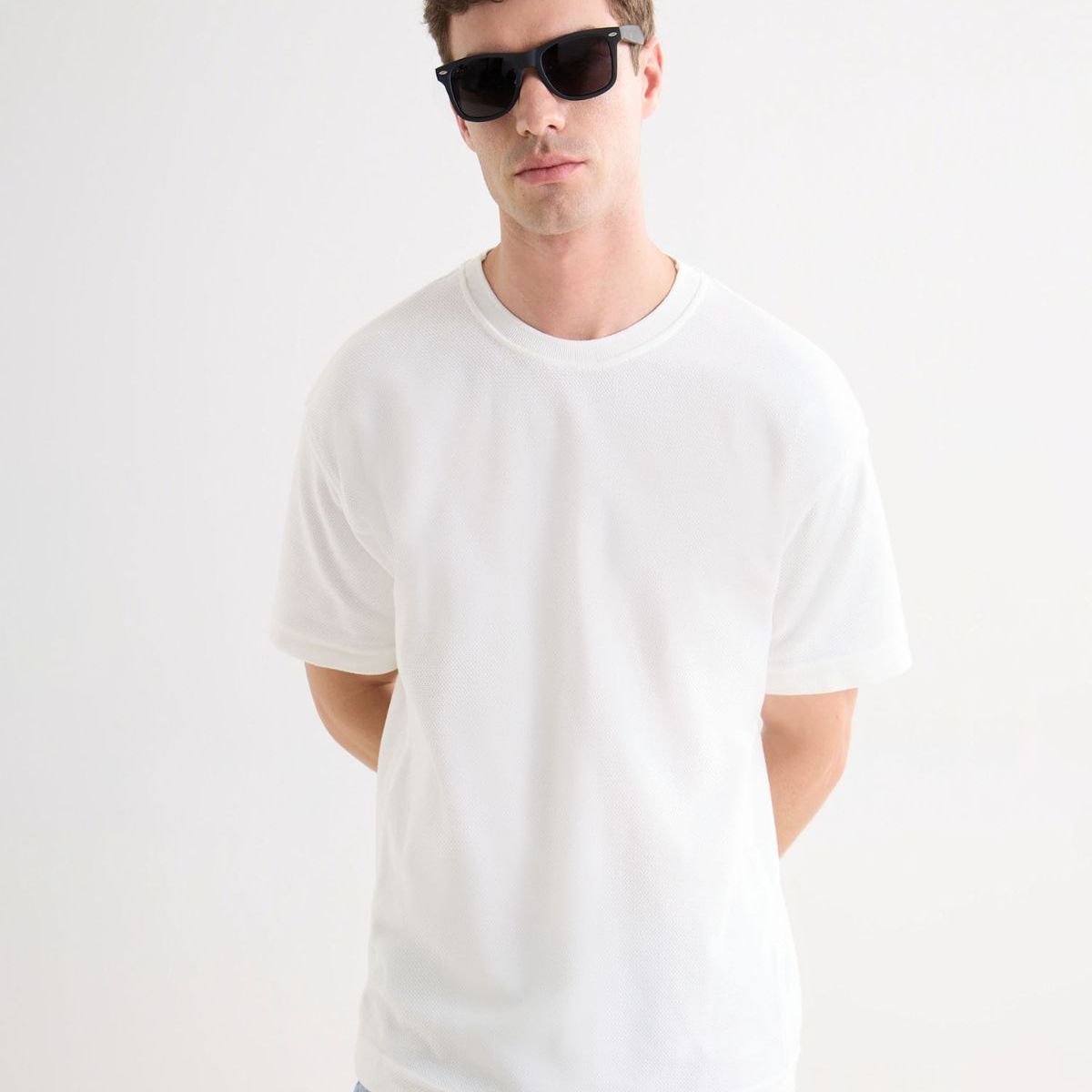 SEVEN SEVEN - Camiseta De Hombre  Color Marfil Marca Seven Seven #45092730