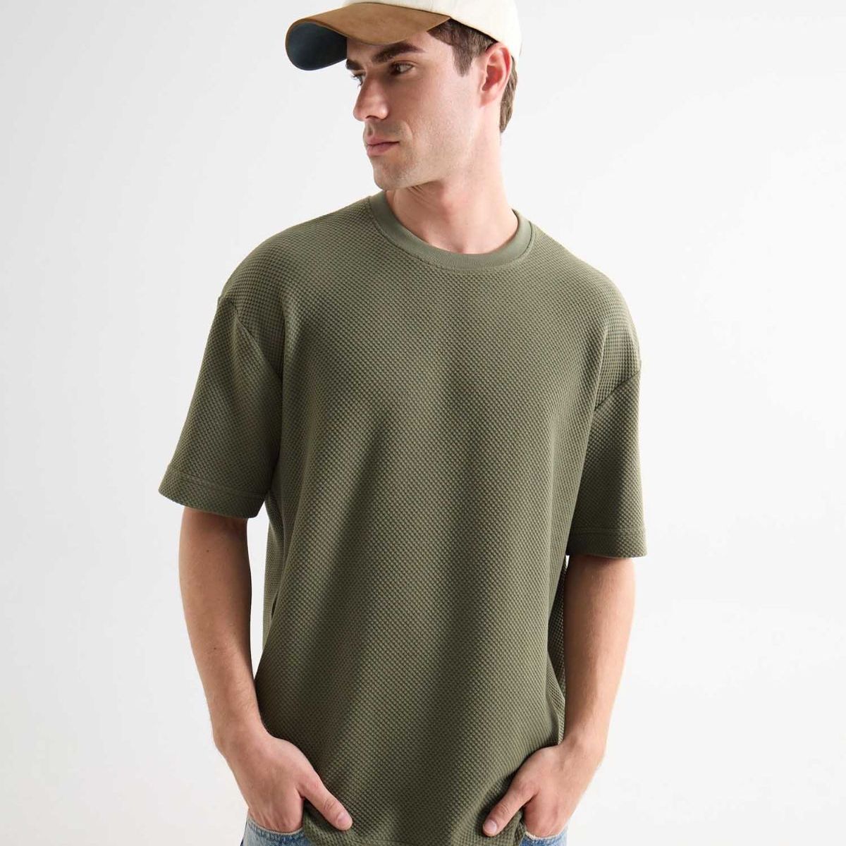 SEVEN SEVEN - Camiseta De Hombre  Color Verde Marca Seven Seven #45092755