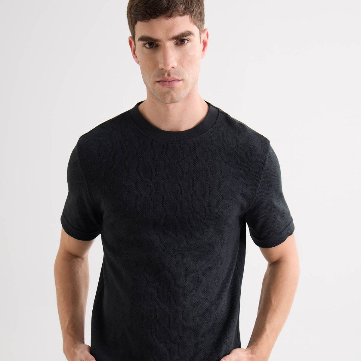 SEVEN SEVEN - Camiseta De Hombre  Color Negro Marca Seven Seven #45092784