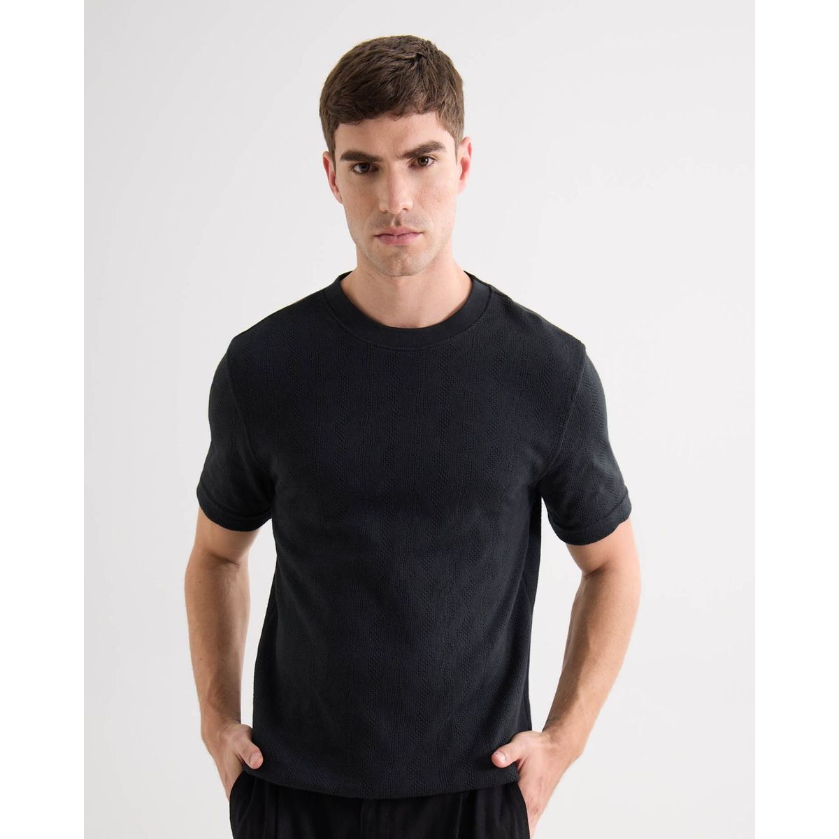 SEVEN SEVEN - Camiseta De Hombre  Color Negro Marca Seven Seven #45092784
