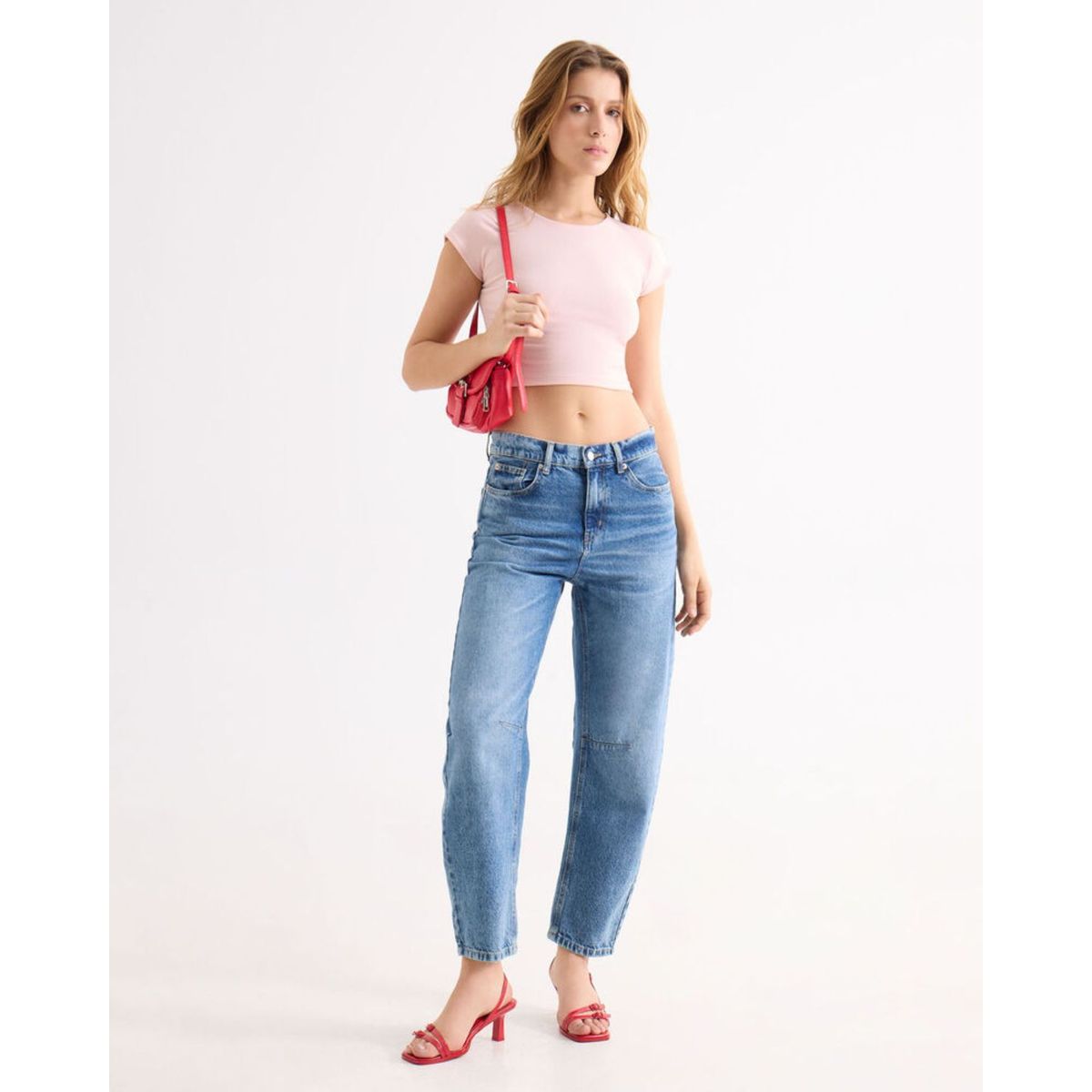 SEVEN SEVEN - Jean Para Mujer Balloon Color Azul Marca Seven Seven #28160967