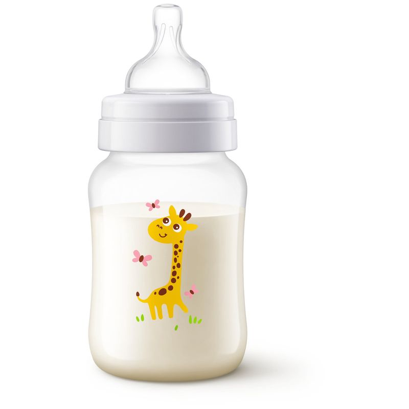 PHILIPS - Tetero Anti Cólicos 9oz Girafa Avent - Scf82112 Color Blanco