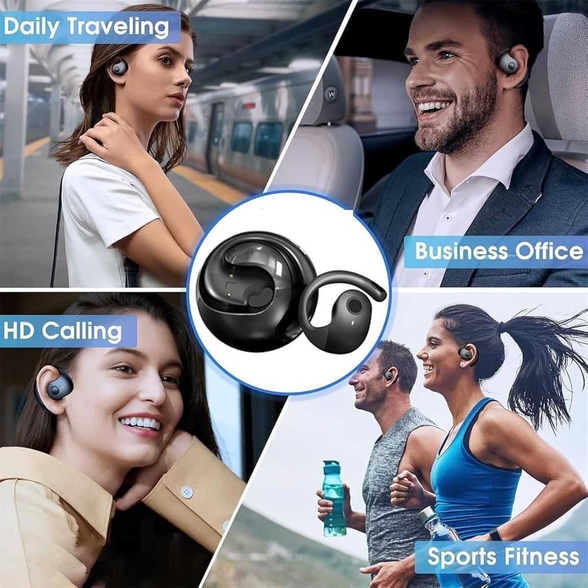 GENERICO - Audifonos Traductor 144 Idiomas 2 Auricular Inalambrico Bluetooth