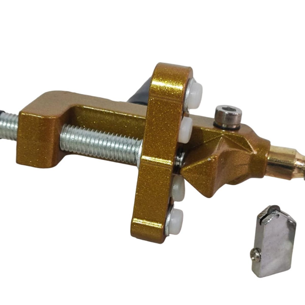 GENERICO - Cortador Raspador Vidrios Pisos Tipo Taladro Manual Cerámica