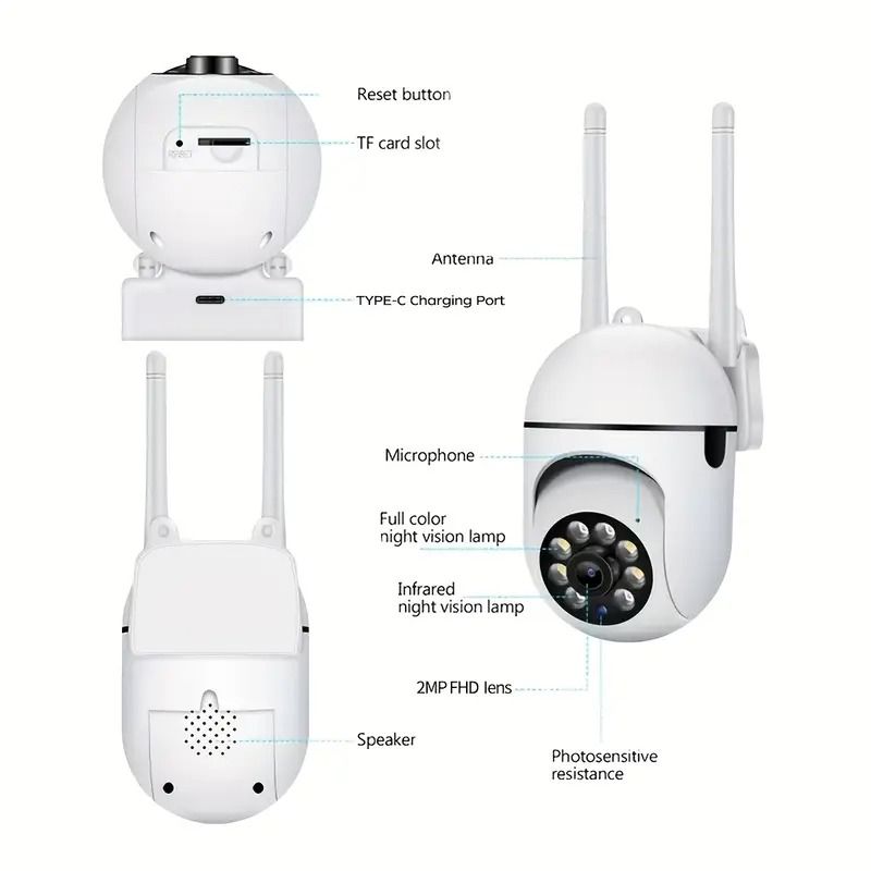 GENERICO - camara de seguridad wifi