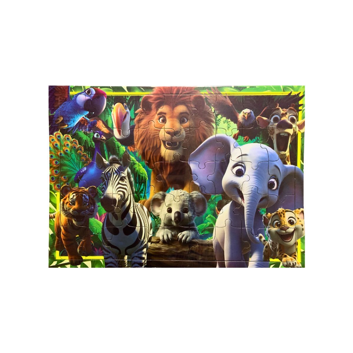 GENERICO - Rompecabezas Animales Capibara Juego Didáctico para Niños y Niñas x 45 Piezas