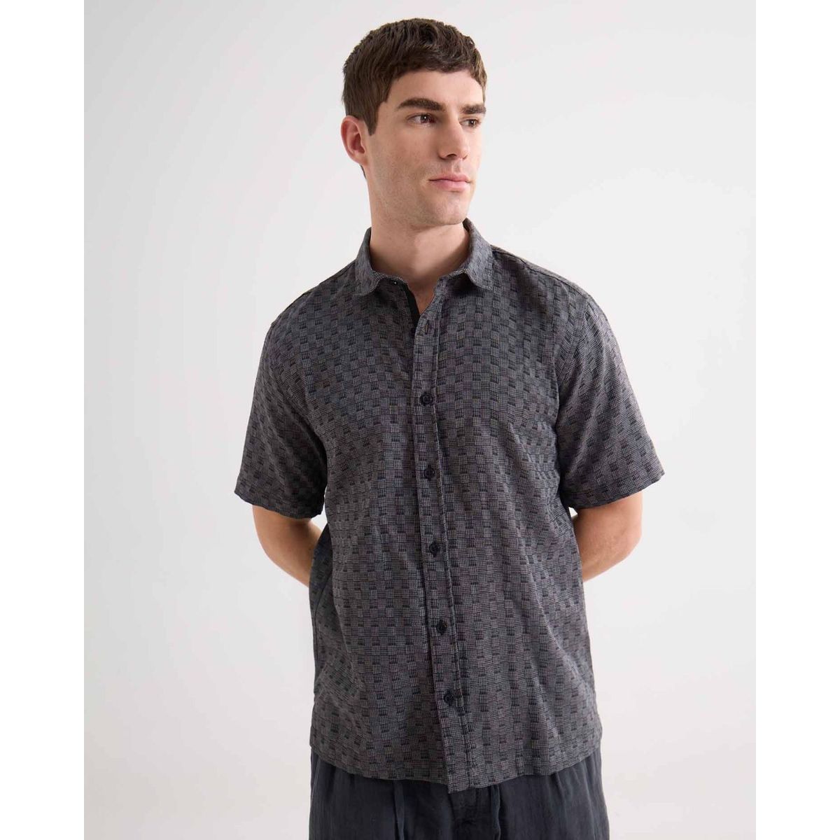 SEVEN SEVEN - Camisa De Hombre  Color Gris Marca Seven Seven #45012169