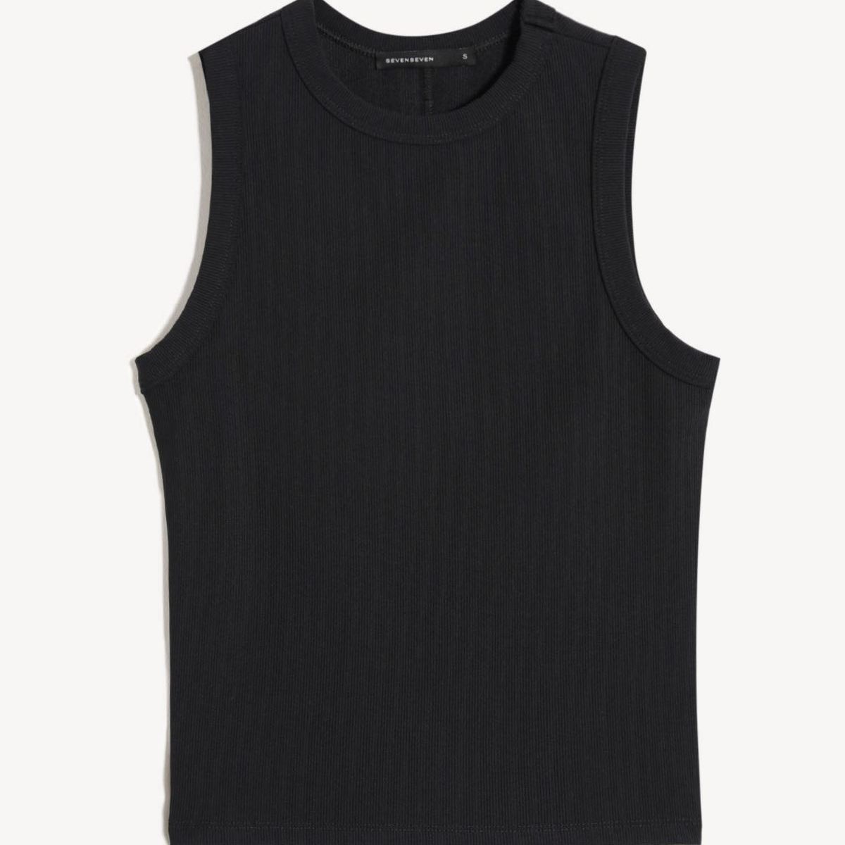 SEVEN SEVEN - Camiseta De Mujer  Color Negro Marca Seven Seven #28096388