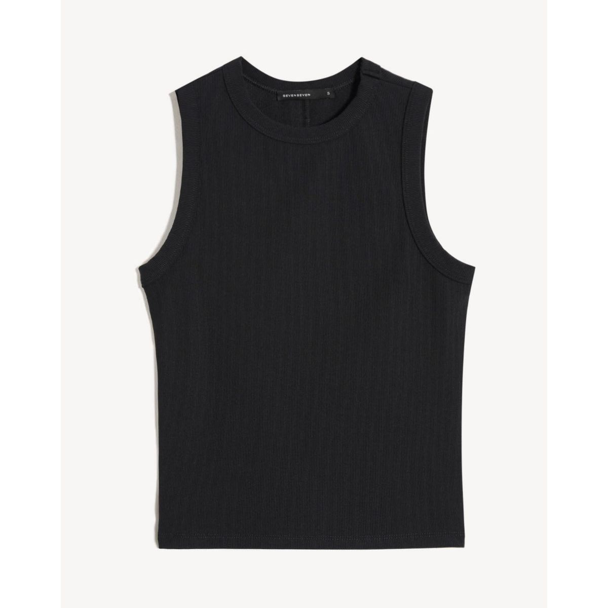 SEVEN SEVEN - Camiseta De Mujer  Color Negro Marca Seven Seven #28096388