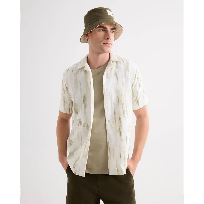 SEVEN SEVEN - Camisa De Hombre  Color Blanco Marca Seven Seven #45012166