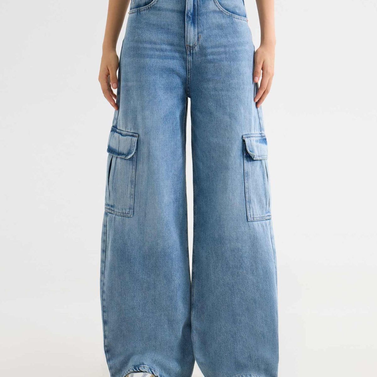 SEVEN SEVEN - Jean Para Mujer Wide-Leg Color Azul Marca Seven Seven #28160962