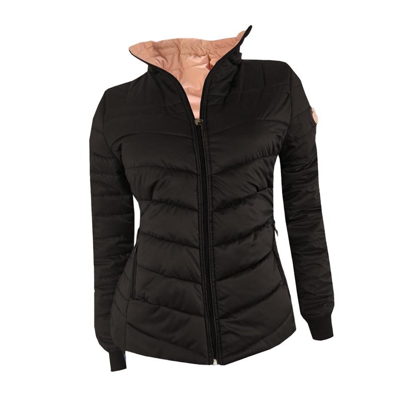 MODA EN CIRCUITO - Chaqueta Para Mujer Doble Faz en Impermeable