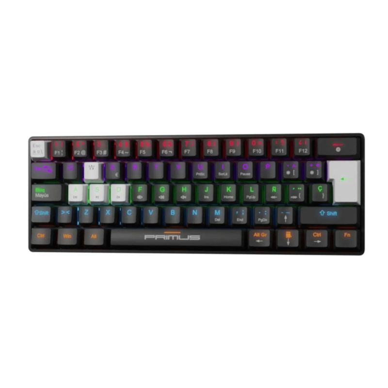 PRIMUS - Teclado Mecánico Primus Gaming BALLISTA61T Negro