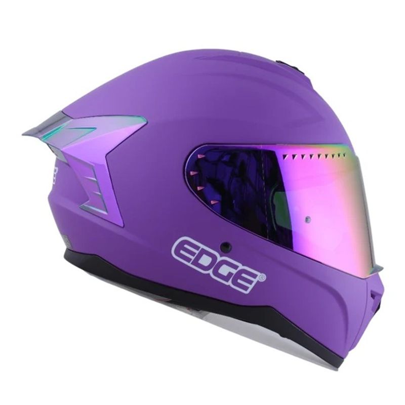 EDGE HELMETS - CASCO EDGE EXTREME CERTIFICADO ECE2206 SOLID MORADO MATE