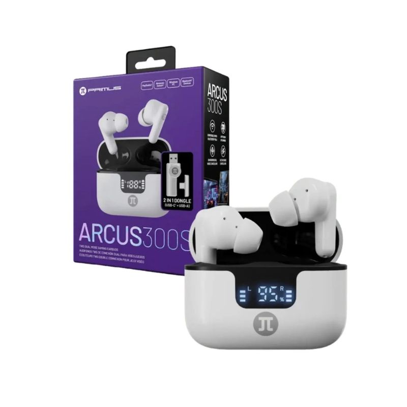 PRIMUS - Audífonos PRIMUS Inalámbricos Bluetooth TWS PWH-300