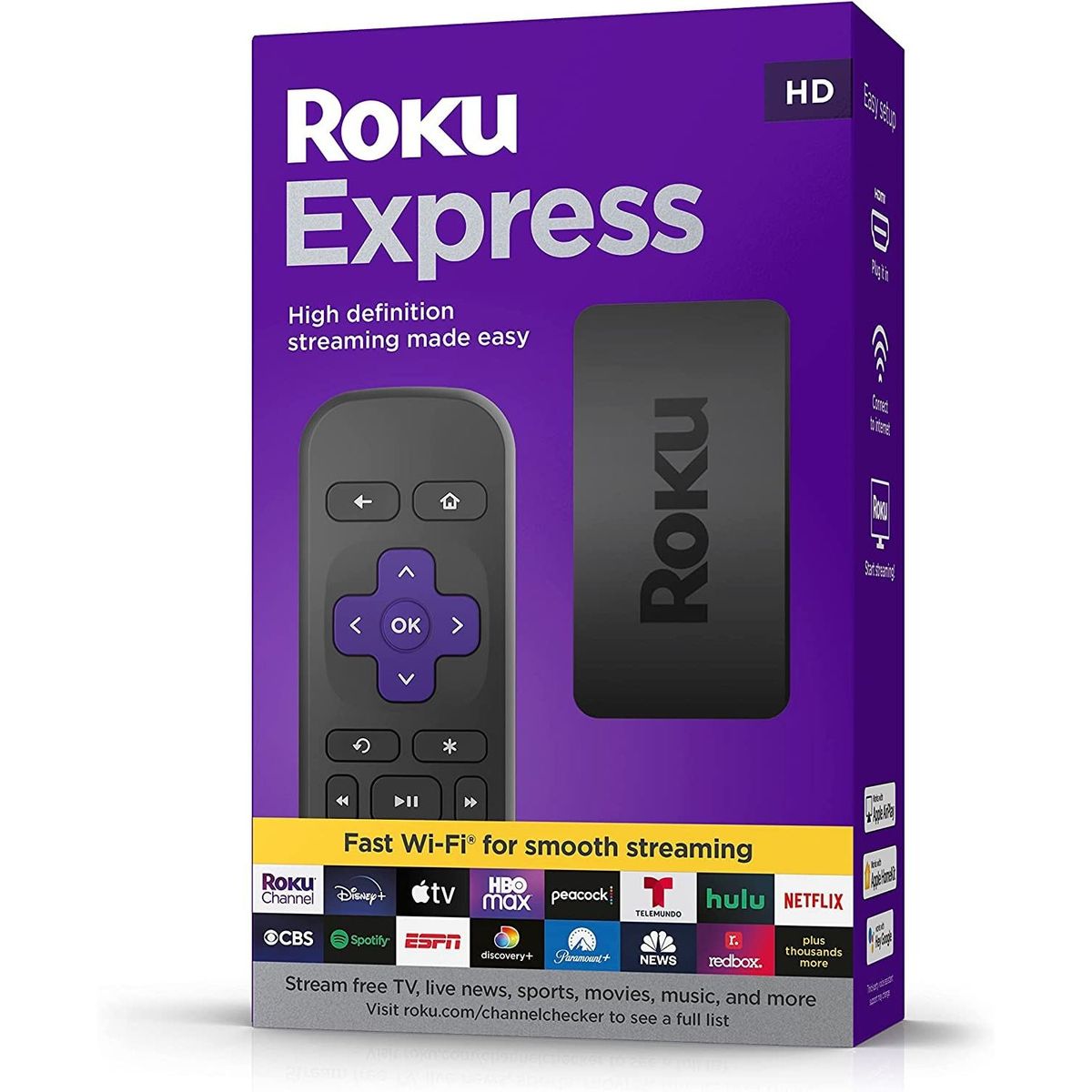 ROKU - ROKU EXPRESS HD REPRODUCTOR NETFLIX PRIME VIDEO DISNEY STREAMING