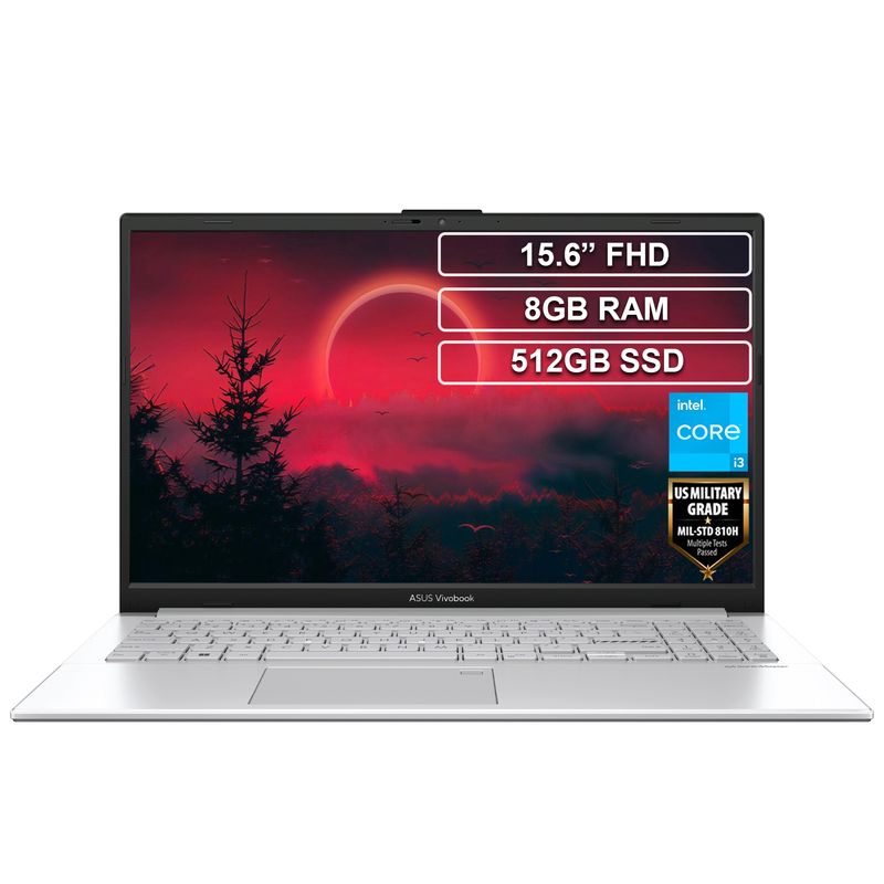 ASUS - Portátil Asus E1504GA Core i3 N305 8GB 512GB Vivobook Go 15