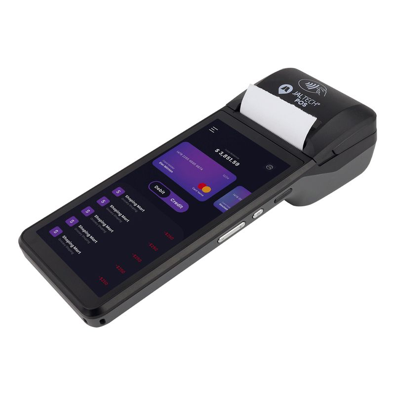 JALTECH - Datáfono Jaltech  Impresora 58mm Wifi Doble Sim Android 12