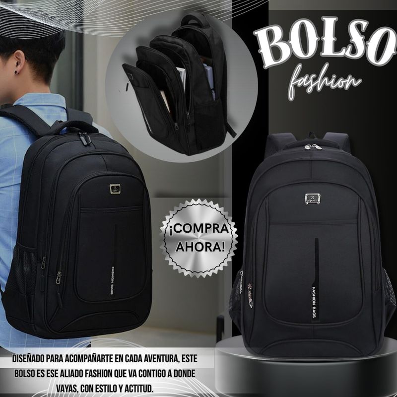 MULTIBAGS - BOLSO MORRAL PARA ESTUDIO O TRABAJO IMPERMEBLE