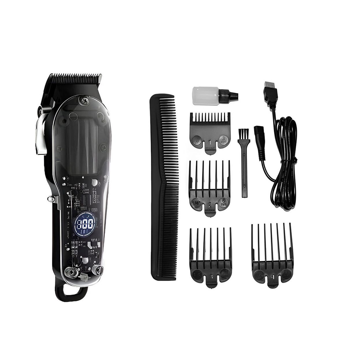 GENERICO - Maquina Peluqueria Cortadora De Pelo Waer Wa-2016 Accesorios