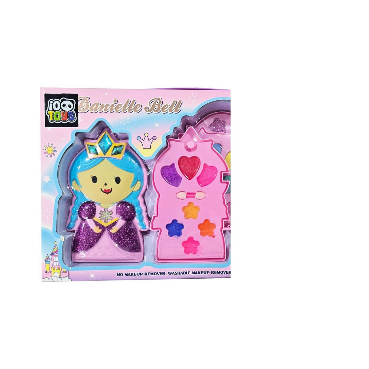 GENERICO - Kit De Maquillaje Set Para Niña Juguete Princesa Colores