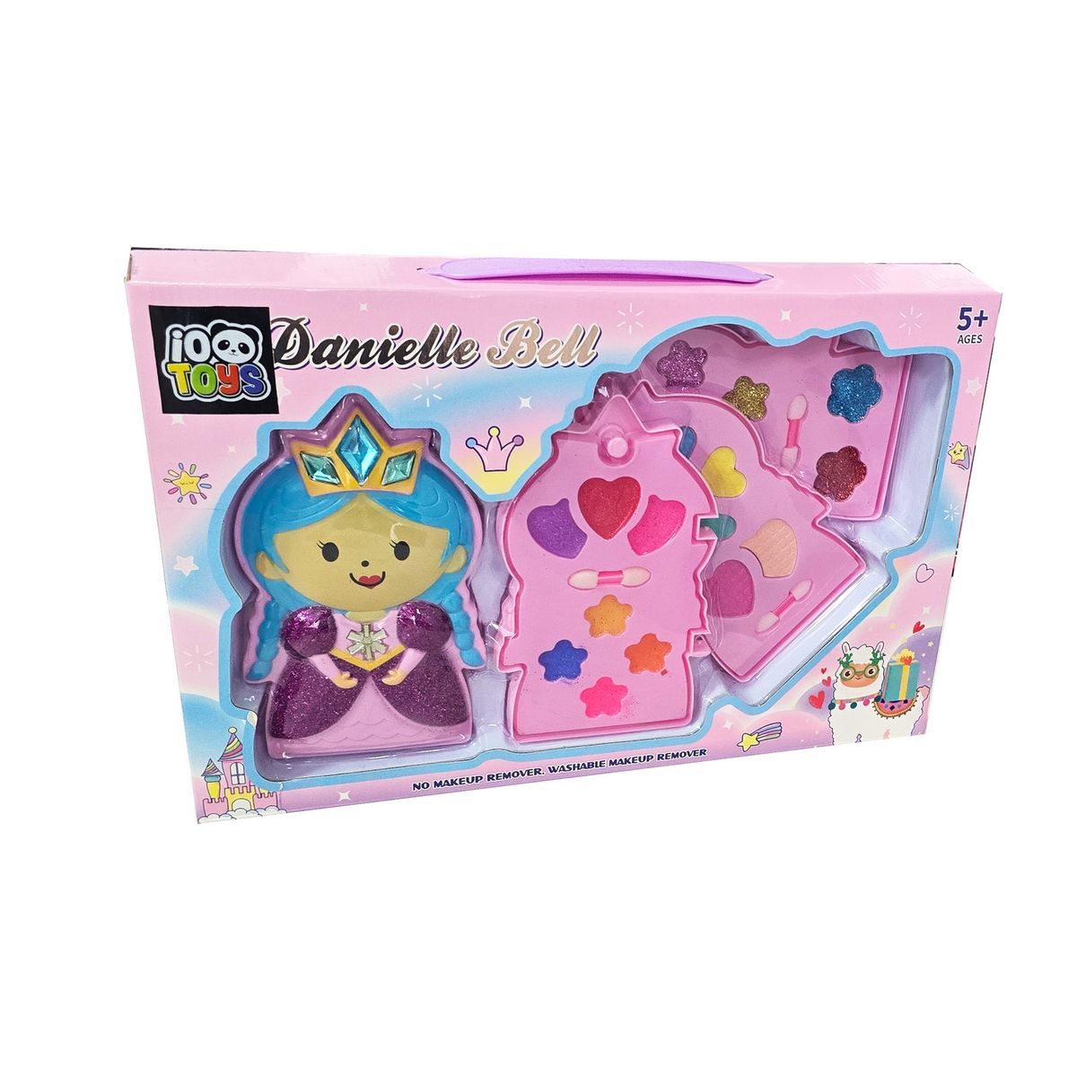 GENERICO - Kit De Maquillaje Set Para Niña Juguete Princesa Colores