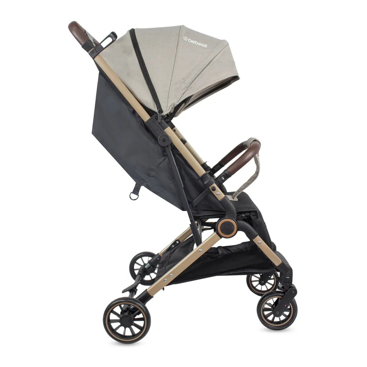 BEBESIT - Coche Maleta Compacto Micro Bebesit Beige