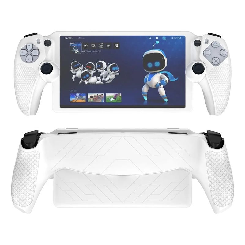 GENERICO - Estuche Funda Para Ps Portal Silicona Blanco