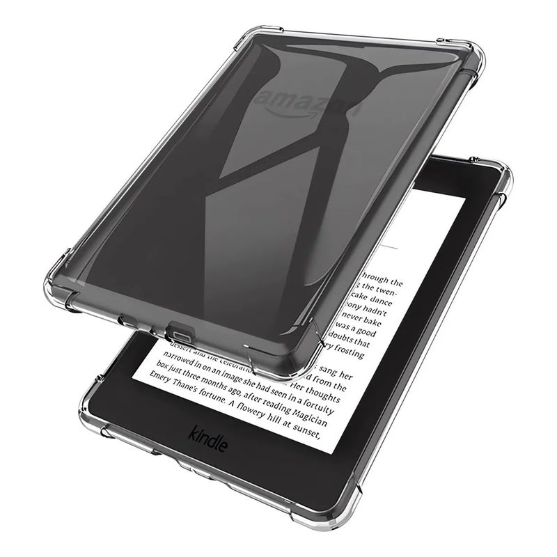 GENERICO - Funda para Kindle Paperwhite 6.8 Pulgadas Transparente