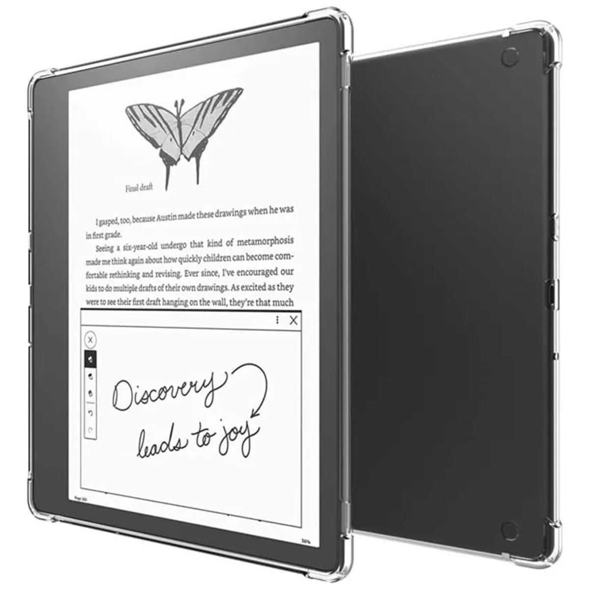 GENERICO - Funda para Kindle Scribe 10.2 Pulgadas Transparente