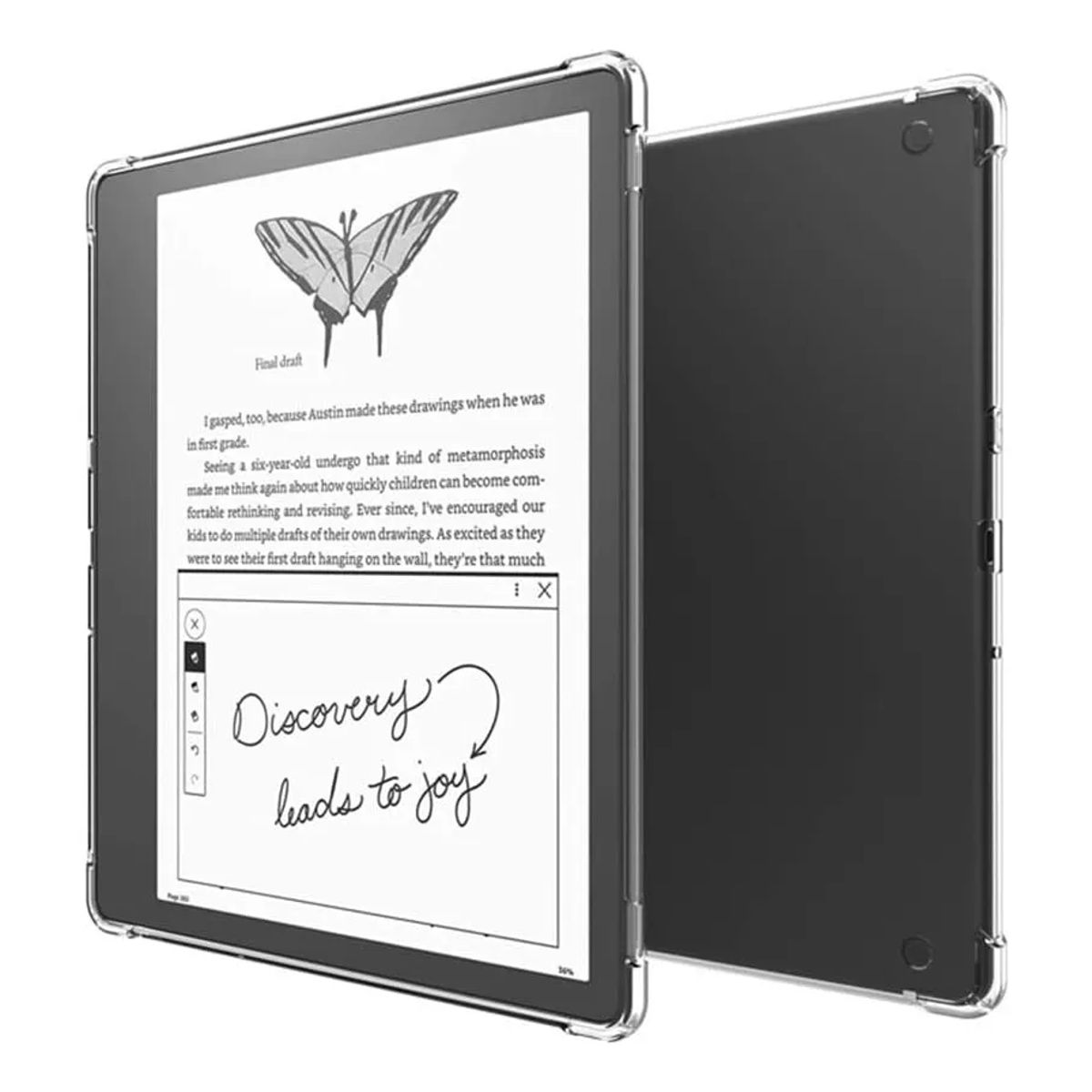 GENERICO - Funda para Kindle Scribe 10.2 Pulgadas Transparente