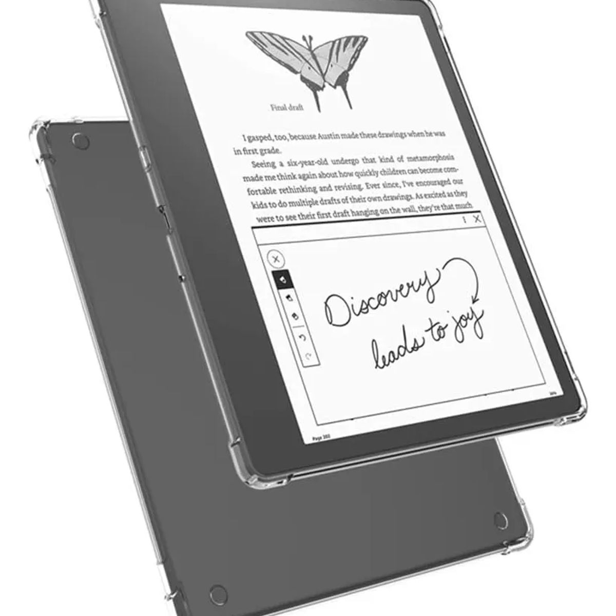 GENERICO - Funda para Kindle Scribe 10.2 Pulgadas Transparente