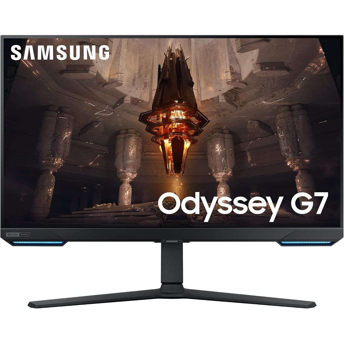 SAMSUNG - Monitor Samsung Odyssey G7 28 G70B 4K UHD 144Hz 1ms HDR400