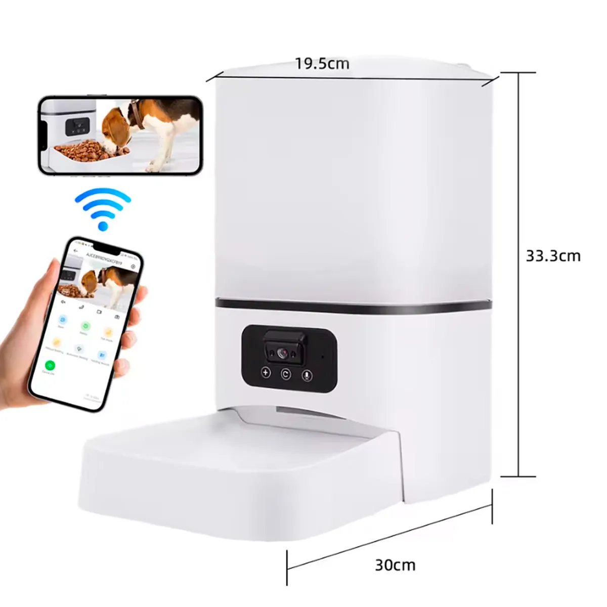ENFANT'ASY - Alimentador Comedero Automatico Comida Mascotas Gato Perro